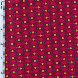 Stof Fabrics Geo Coaster-2 Pink Cotton Prints