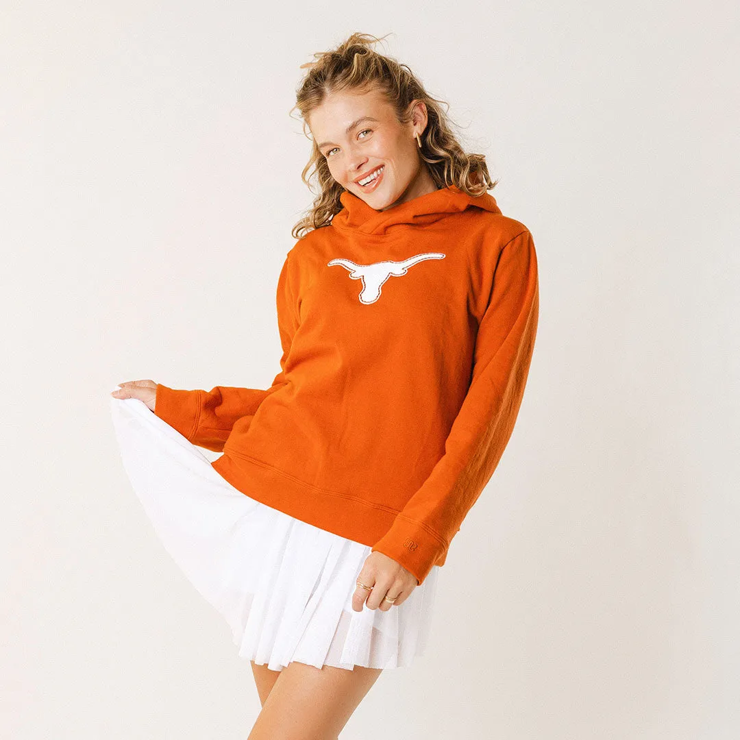 Texas Relaxed Hoodie, Burnt Orange