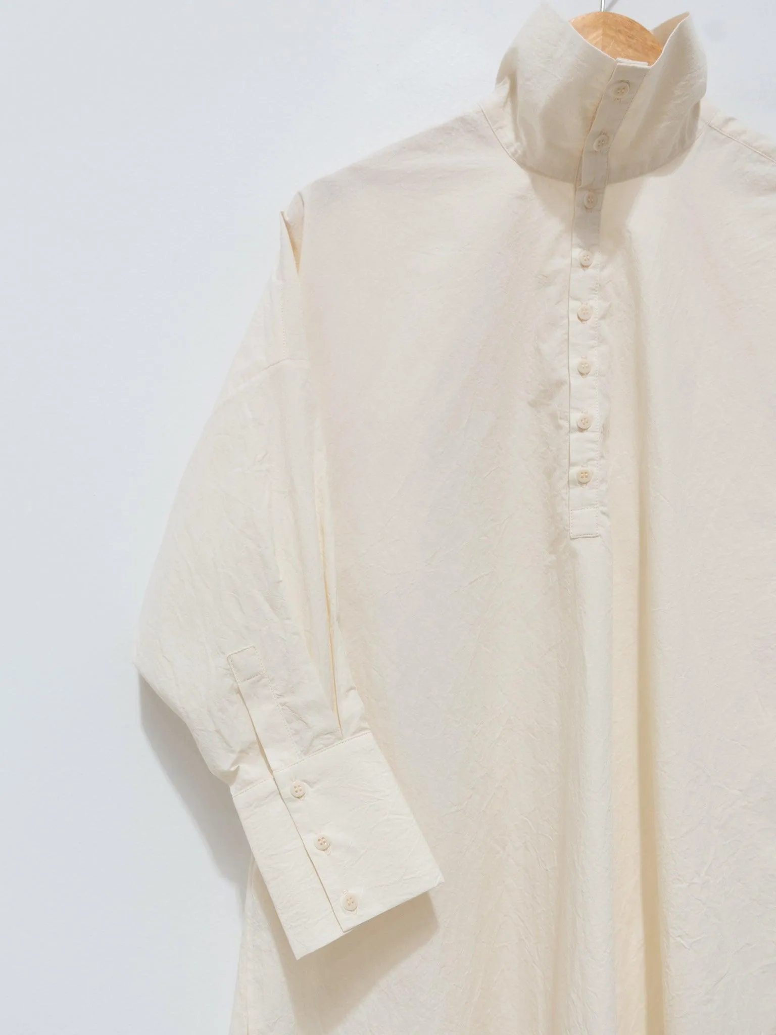 The Actor Smock - Raw LW Textured Cotton