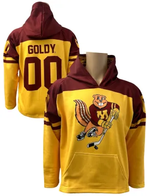 University of Minnesota Golden Gophers Official Hockey logo Hoody