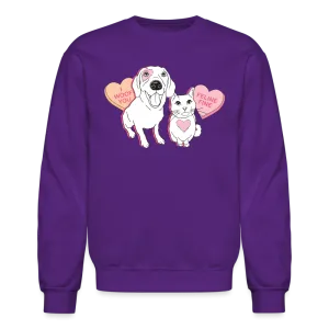 Valentine Hearts Crewneck Sweatshirt