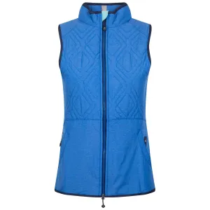 Womens Lizzie Hybrid Vest Blue Bird - AW22