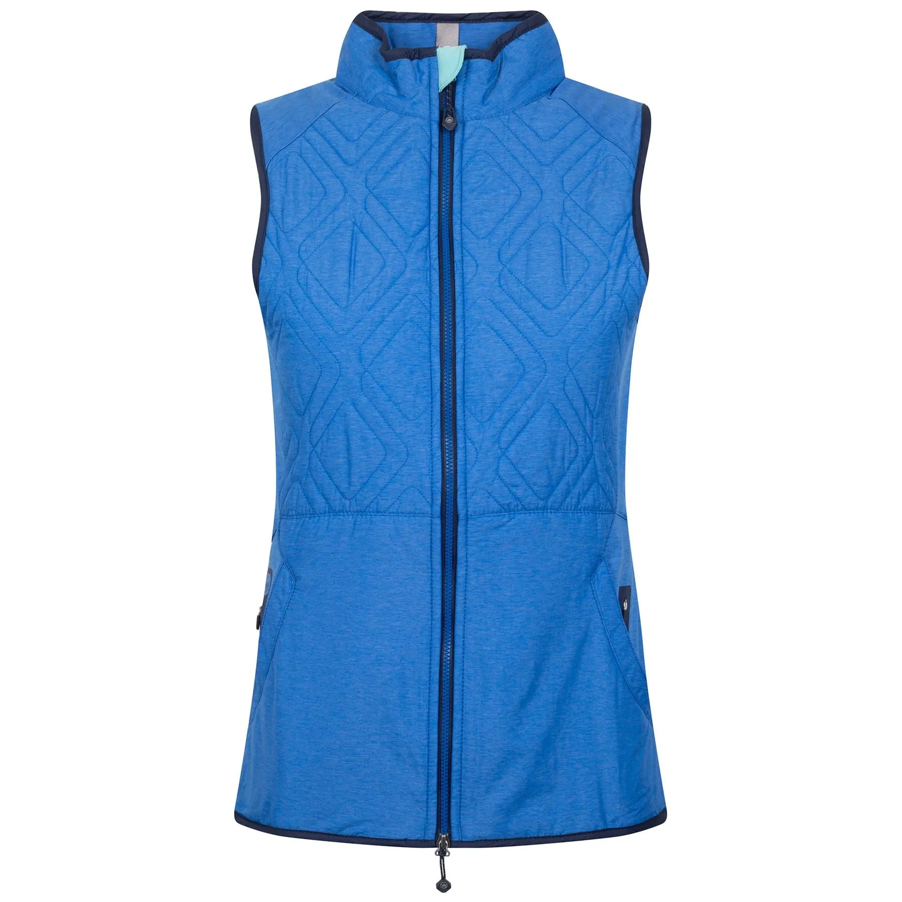 Womens Lizzie Hybrid Vest Blue Bird - AW22